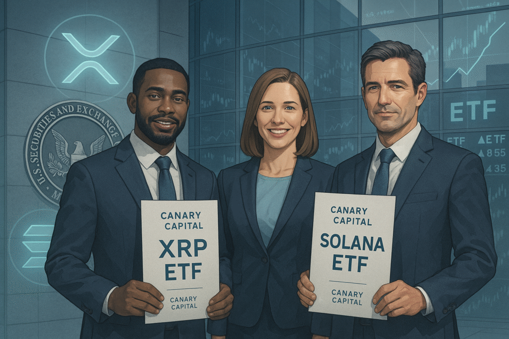 Canary Capital nears SEC approval for XRP and Solana ETFs amid broader crypto ETF momentum Canary Capital nears SEC approval for XRP and Solana ETFs amid broader crypto ETF momentum