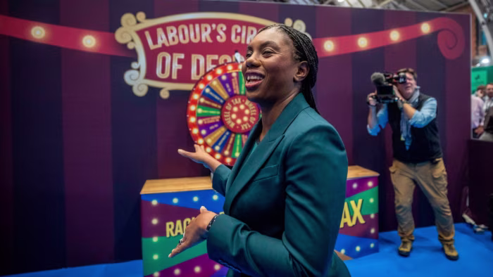 Kemi Badenoch tries to revive Tory fortunes with plan to boost UK economy Kemi Badenoch tries to revive Tory fortunes with plan to boost UK economy