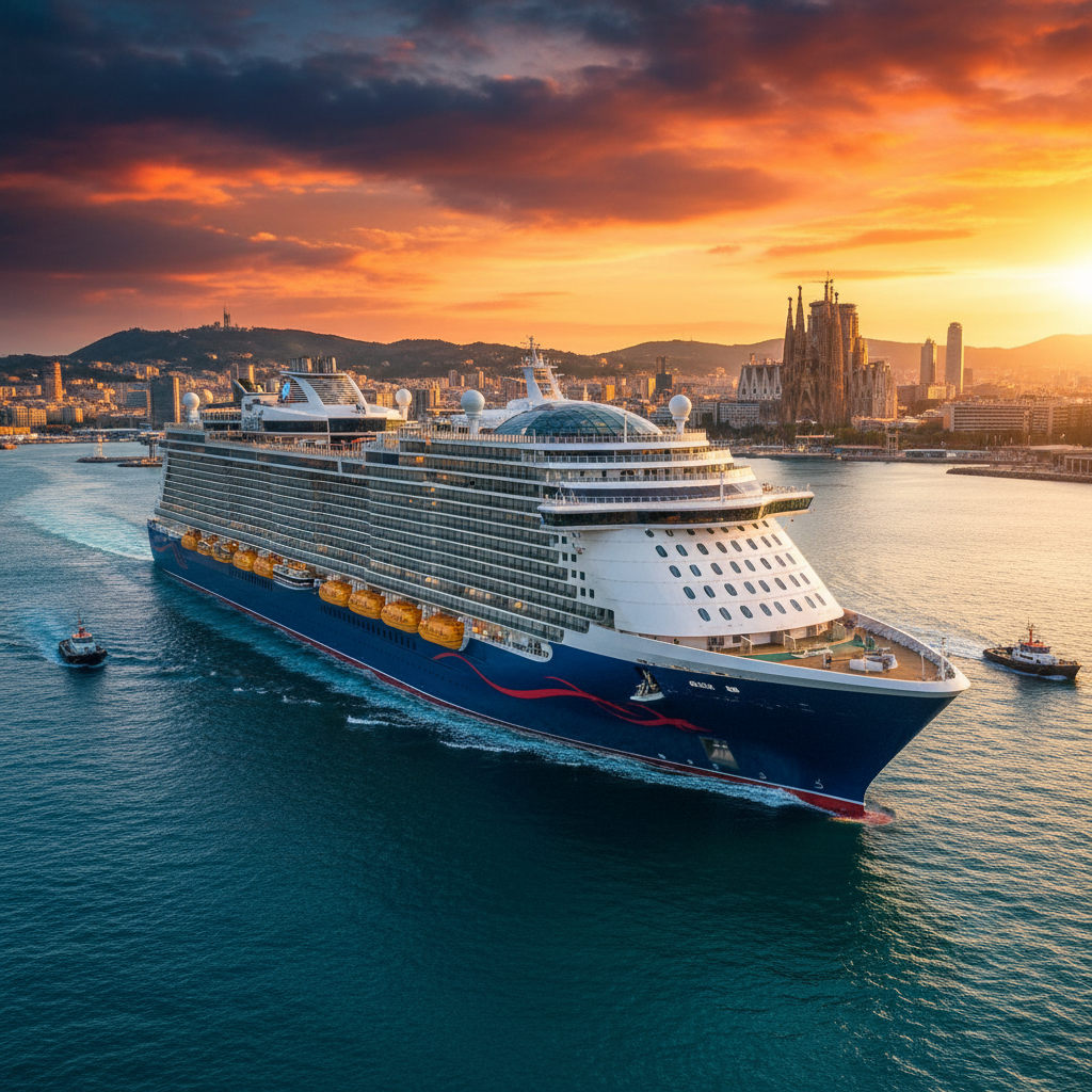 Star Princess Sets Sail on Maiden Voyage from Barcelona Star Princess Sets Sail on Maiden Voyage from Barcelona