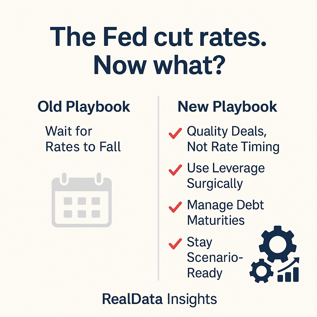 The Fed Cut Rates. What Does That Really Mean for Real Estate Investors? The Fed Cut Rates. What Does That Really Mean for Real Estate Investors?