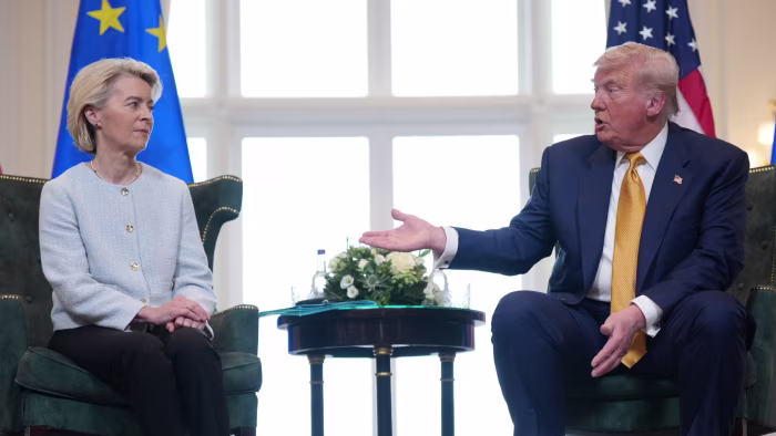 US demands EU dismantle green regulations in threat to trade deal US demands EU dismantle green regulations in threat to trade deal